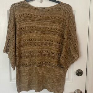 Lane Bryant scoop neck poncho like sweater